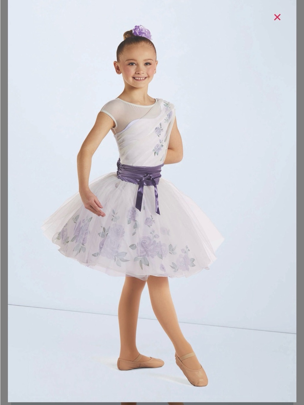Kids Lavender Floral Tutu Costume Dress- Weissmans There’s A Place for Us - IC
